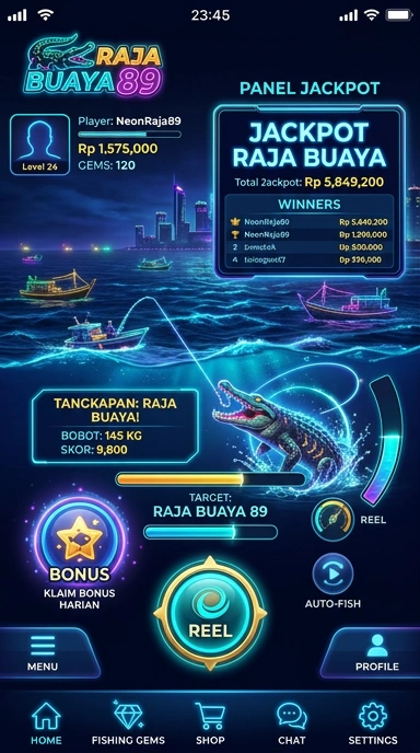 kijangwin — layar beranda